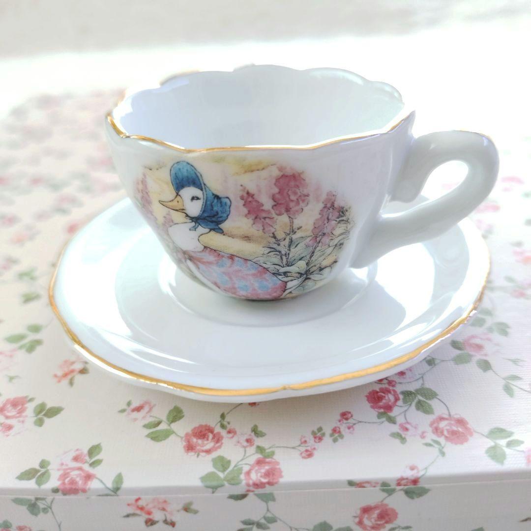 【希少・未使用品】ピーターラビット&フレンズ　ミニチュア　食器セット　インテリア