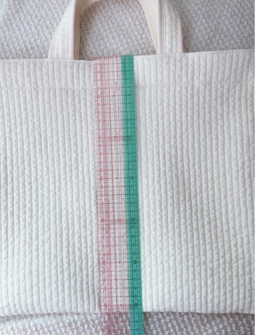 Reika　ヌビバッグ　レッスンバッグ　パール
