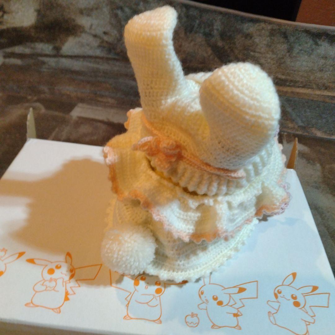 ピカチュウ ぬいぐるみ ウサギの耳としっぽ付きぬいぐるみ用ハンドメイド