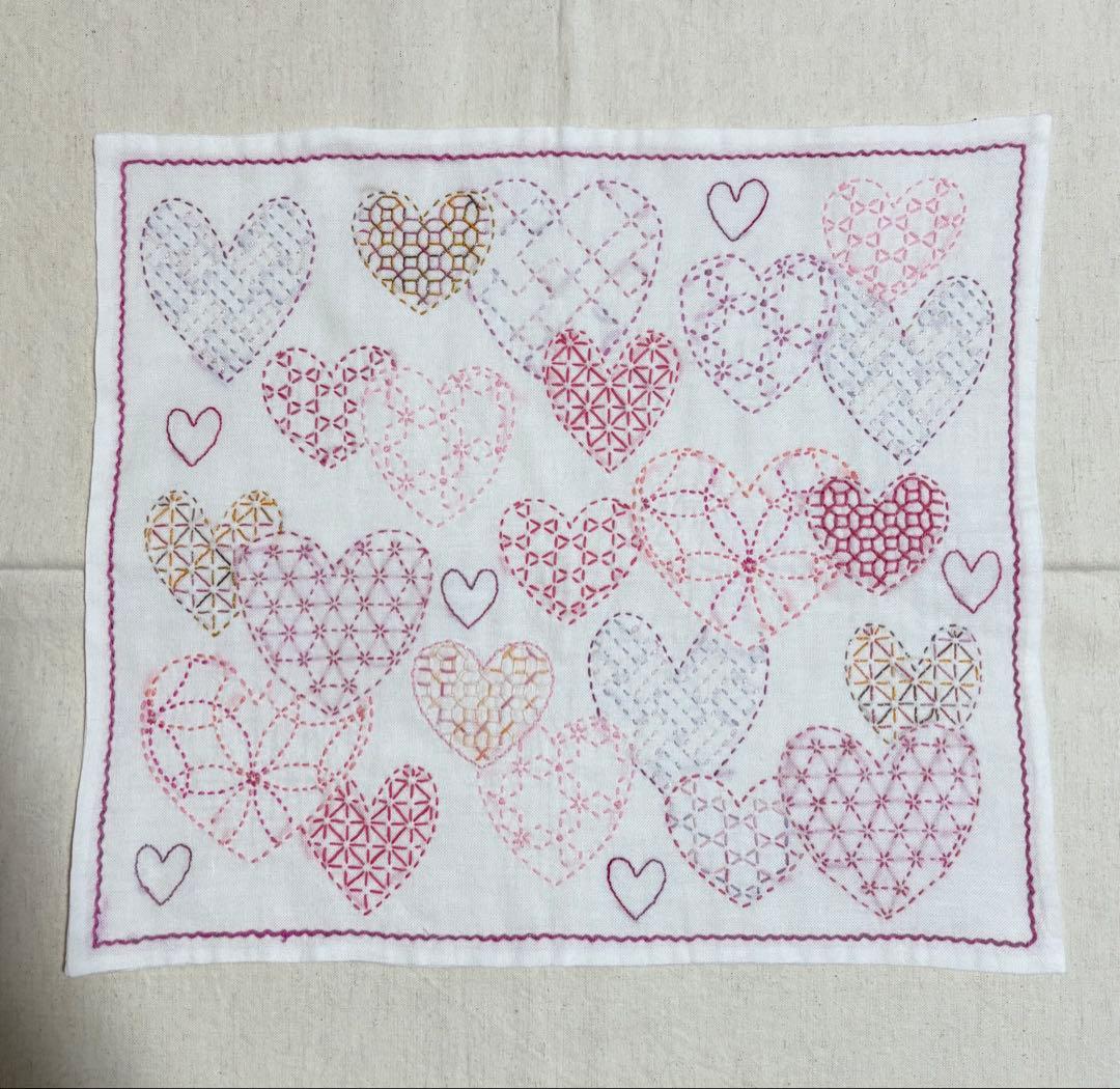 ピンクちゃん様 ハート5枚組 オーダー品