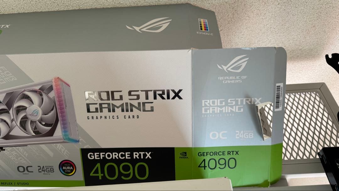 グラフィックボード・グラボ・ビデオカード ASUS ROG STRIX GEFORCE RTX 4090 OC 24GB