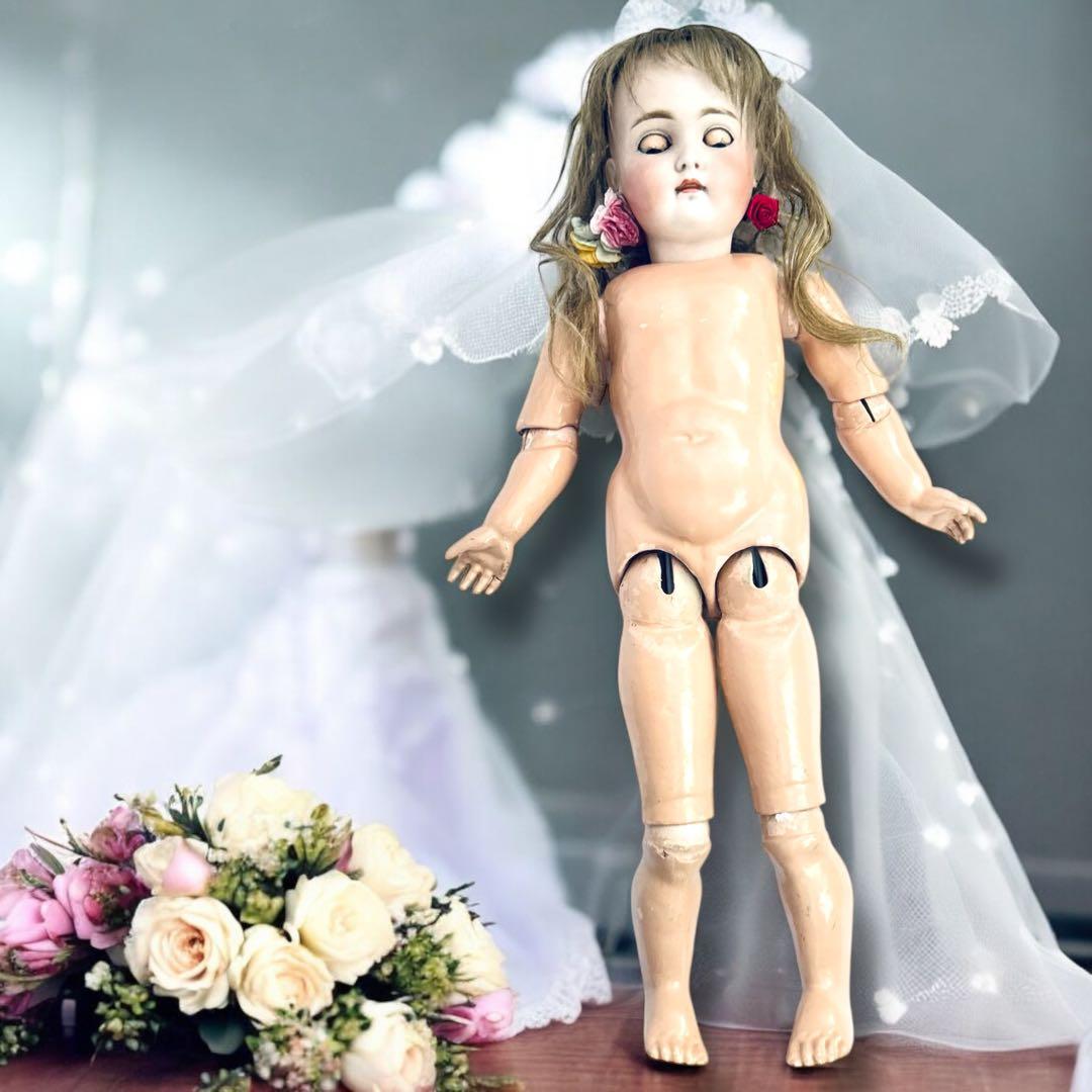 user_a792b3c9 アンティーク ビスクドール 1910年製