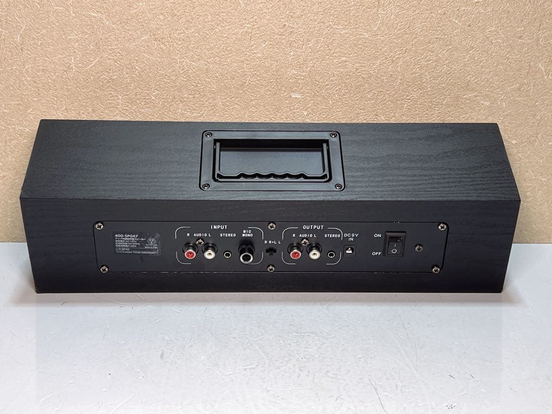 サンワサプライ サウンドバースピーカー 400-SP047