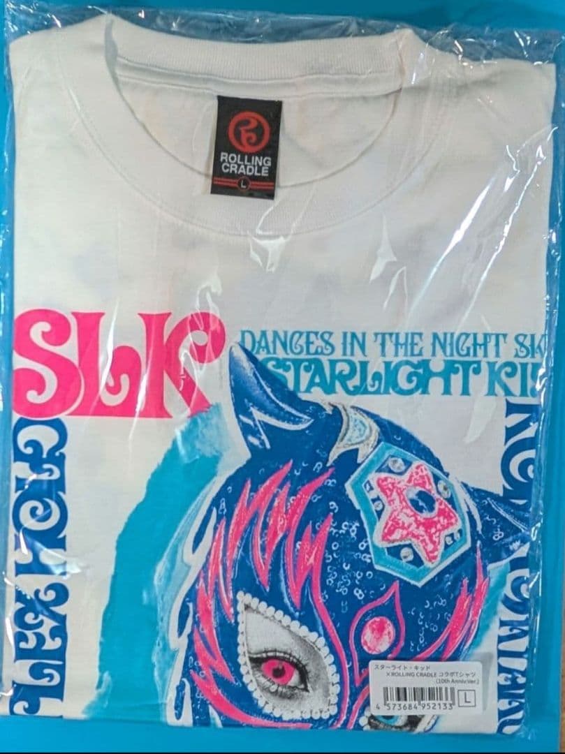 スターライトキッド　デビュー10周年記念　Tシャツ　Lサイズ　スターダム