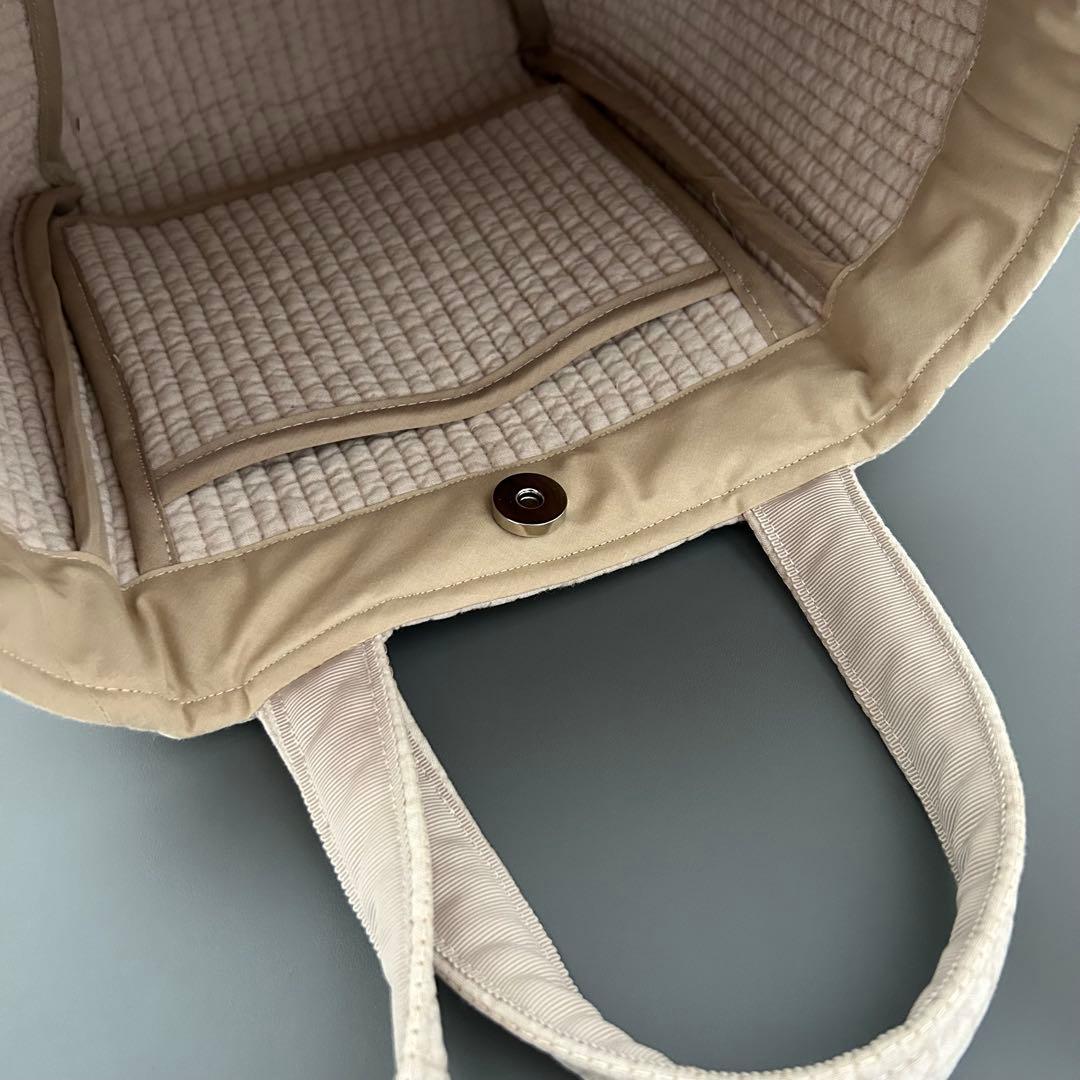 hikamamaページ♡リボン付きヌビバッグ