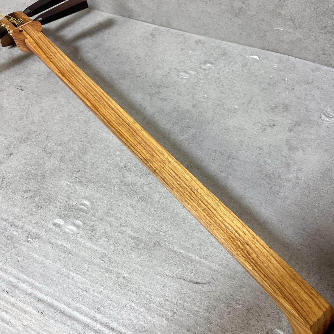 津軽 三味線 正寸 太棹 延棹 延べ棹 丸打胴 東さわり ケース バチ 撥