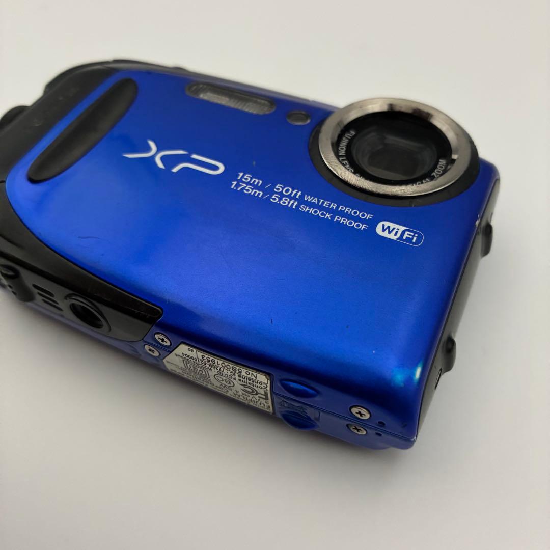 防水・Wi-Fi★FUJIFILM FinePix XP80 動作確認済 ブルー