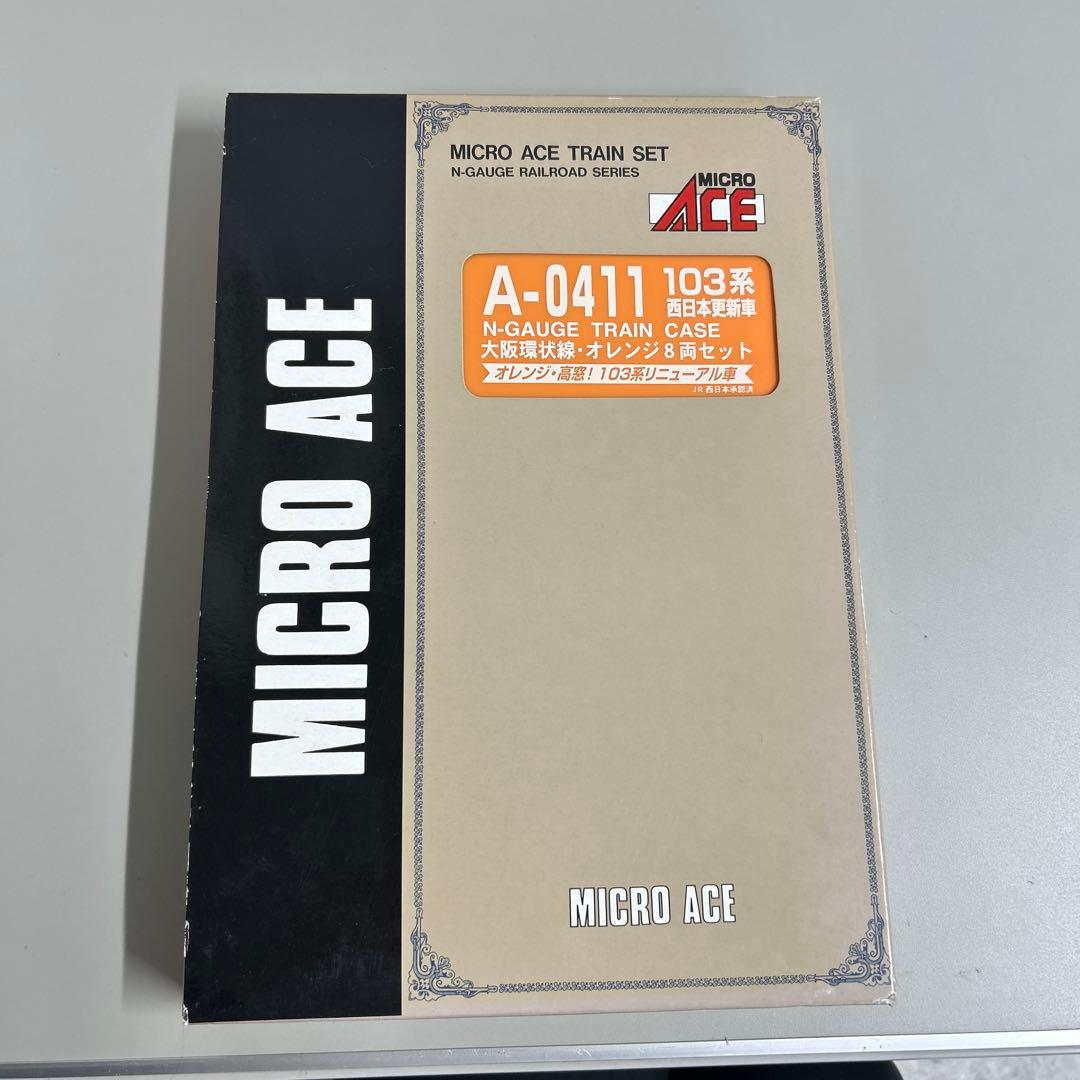 紅葉マイクロエース 103系　A-0411 西日本更新車大阪環状線オレンジ