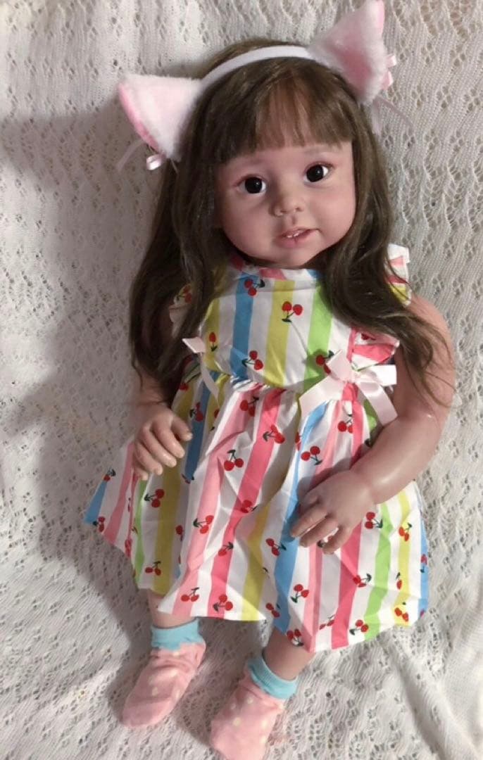 セール☆グラスアイ使用のトドラー　リボーンドール