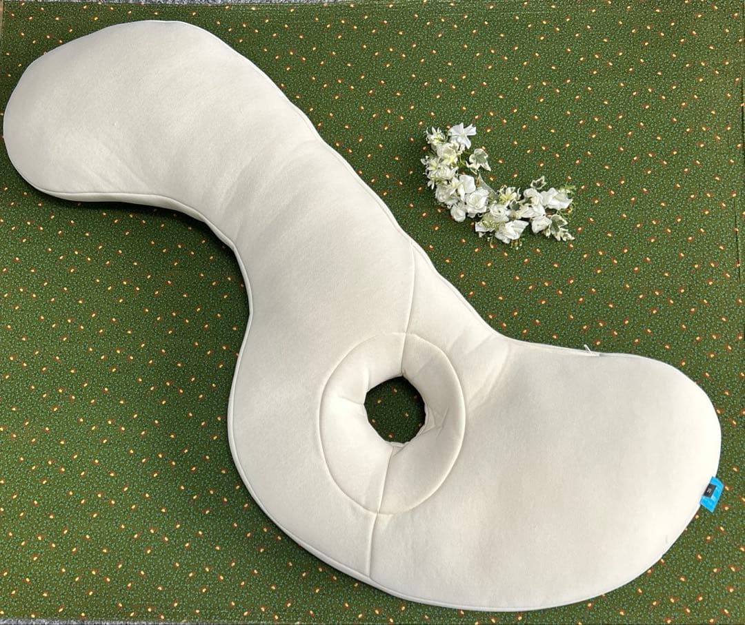 3月18日まで 美品 LOFTY ロフテー 抱き枕 カバー付 エアウィーヴ