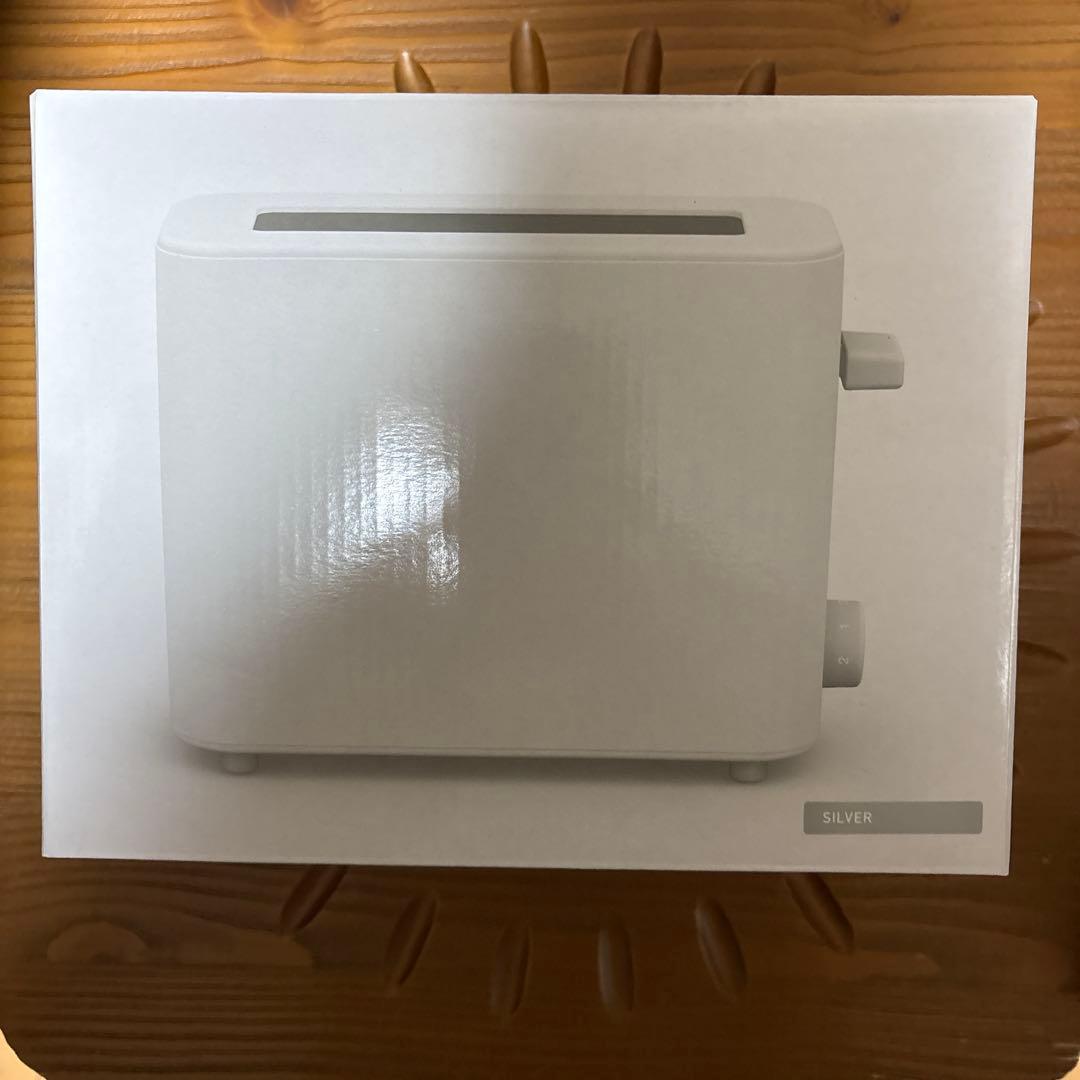 新品　ポップアップトースター XKT-V030 4枚切　シルバー