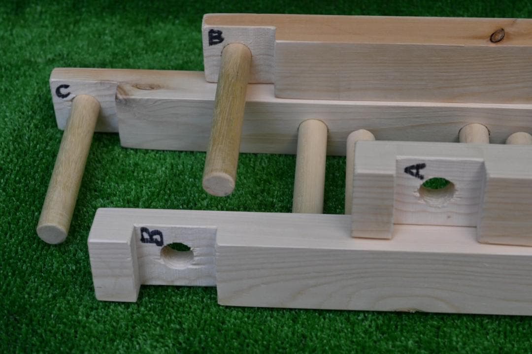 織り機 / 整経台　簡単組み立て式 5段 -PP