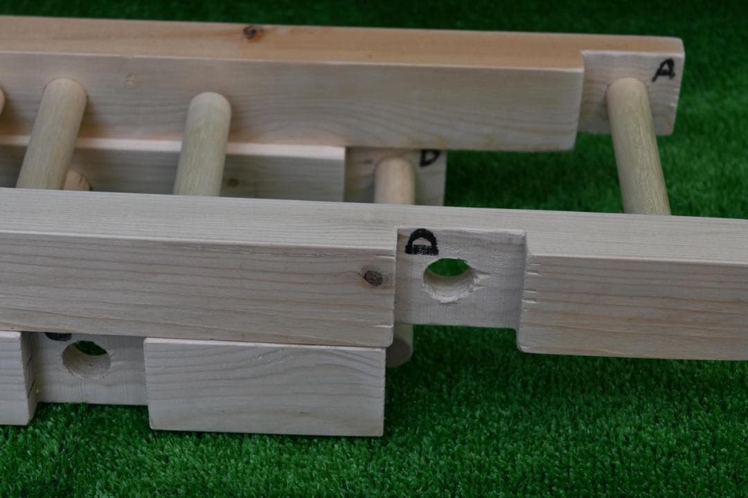 織り機 / 整経台　簡単組み立て式 5段 -PP