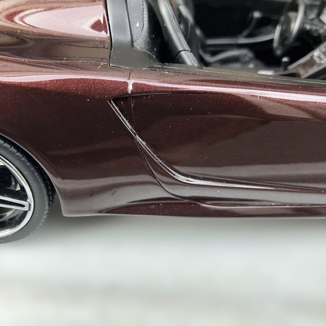 NSXアキュラ オープンカー ダークブラウン 1/18