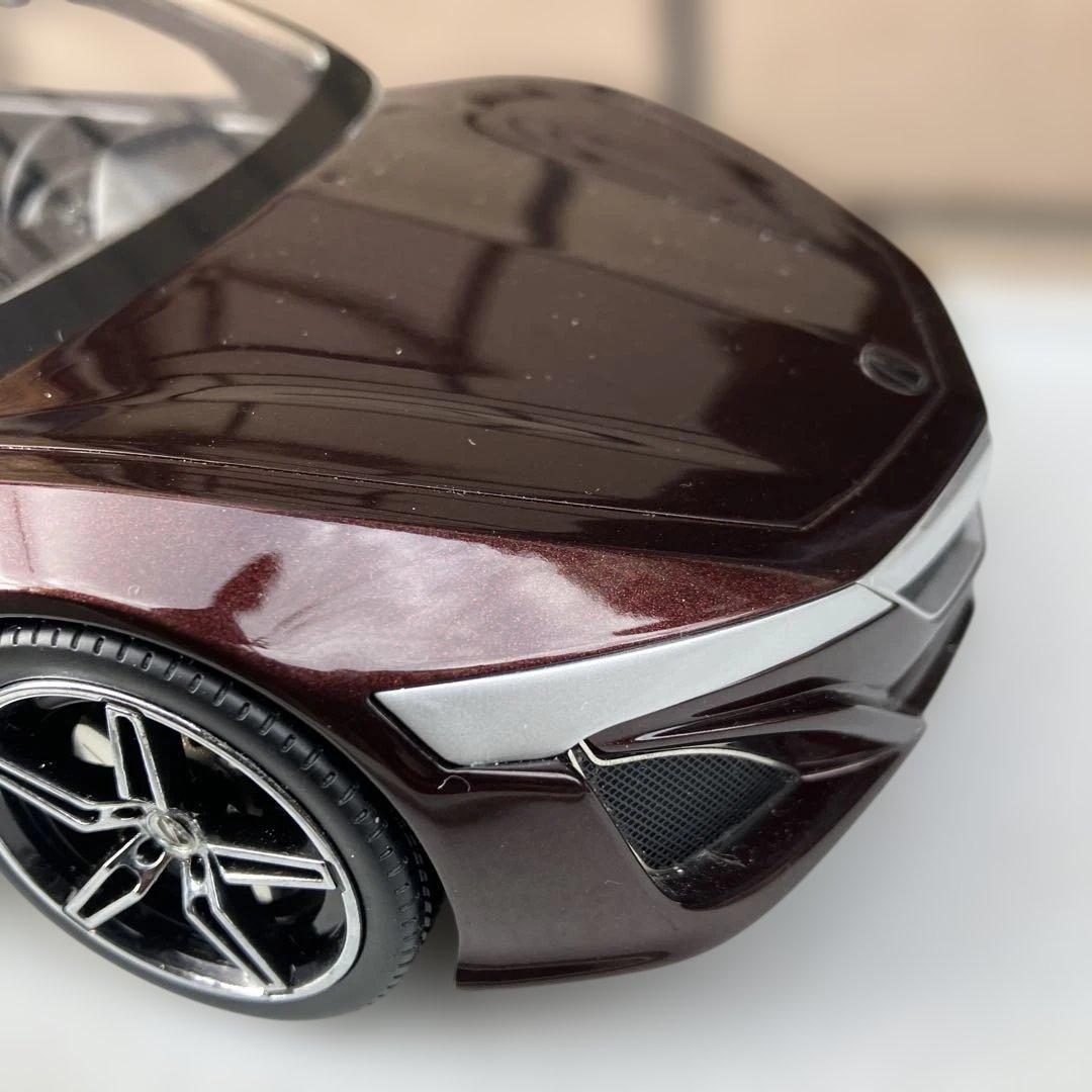 NSXアキュラ オープンカー ダークブラウン 1/18
