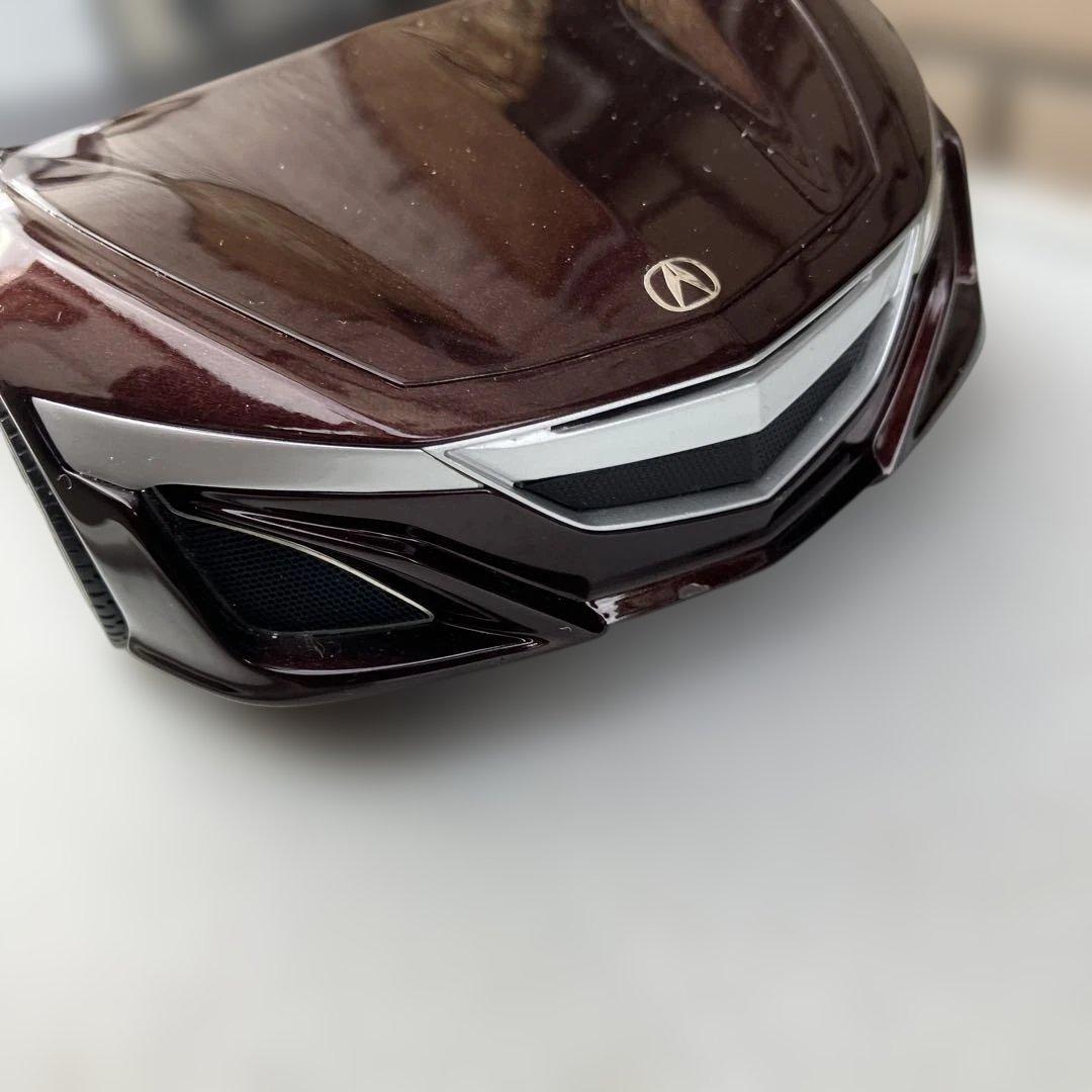 NSXアキュラ オープンカー ダークブラウン 1/18