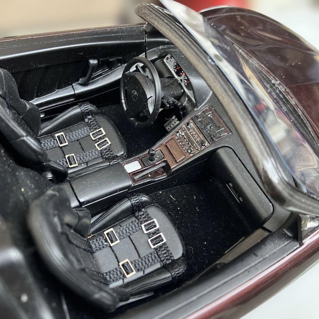 NSXアキュラ オープンカー ダークブラウン 1/18