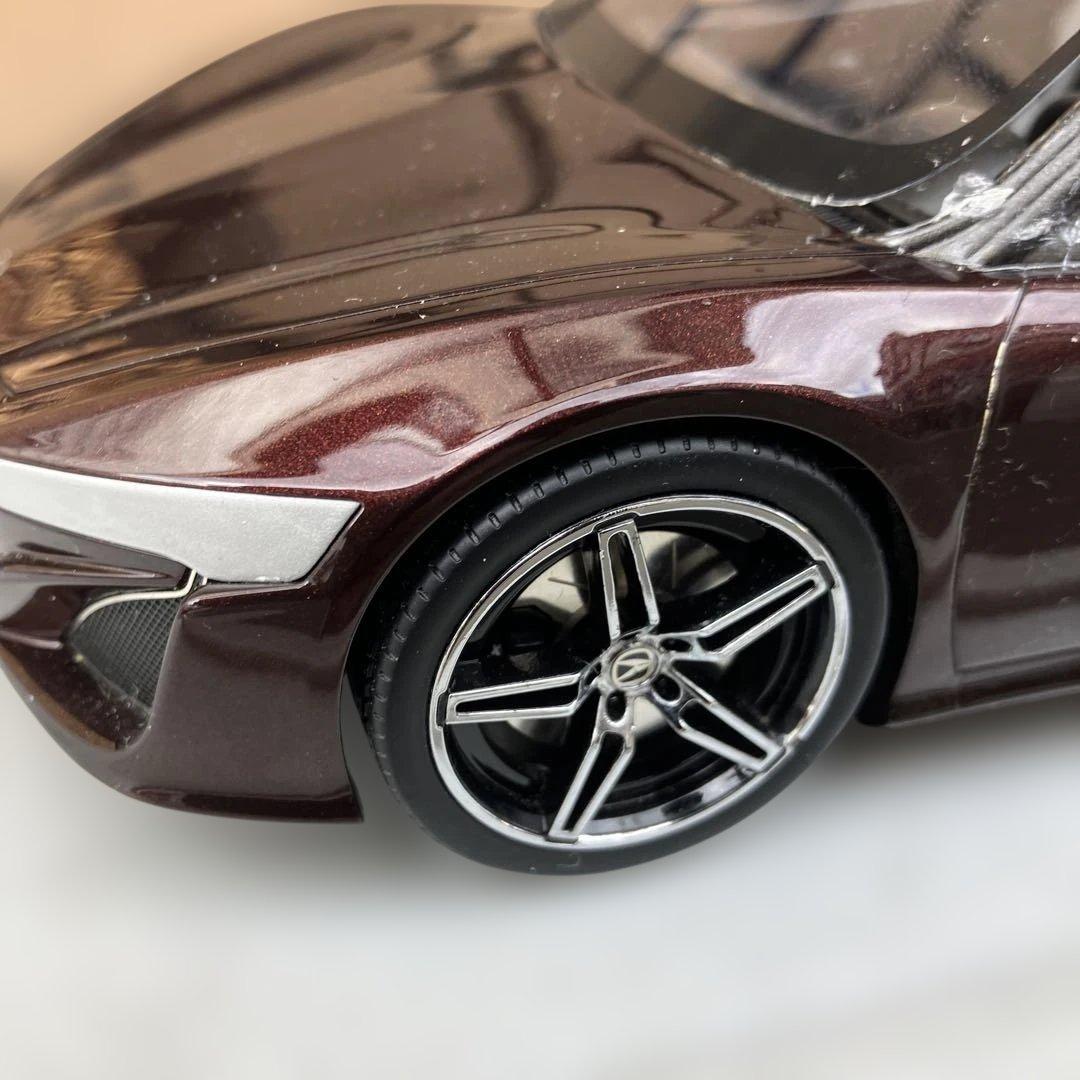 NSXアキュラ オープンカー ダークブラウン 1/18