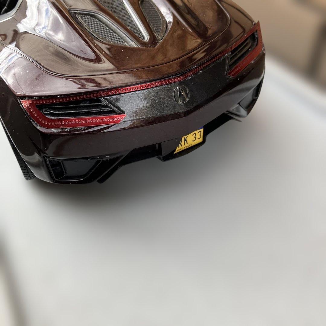 NSXアキュラ オープンカー ダークブラウン 1/18