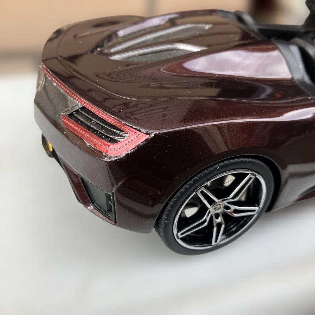 NSXアキュラ オープンカー ダークブラウン 1/18