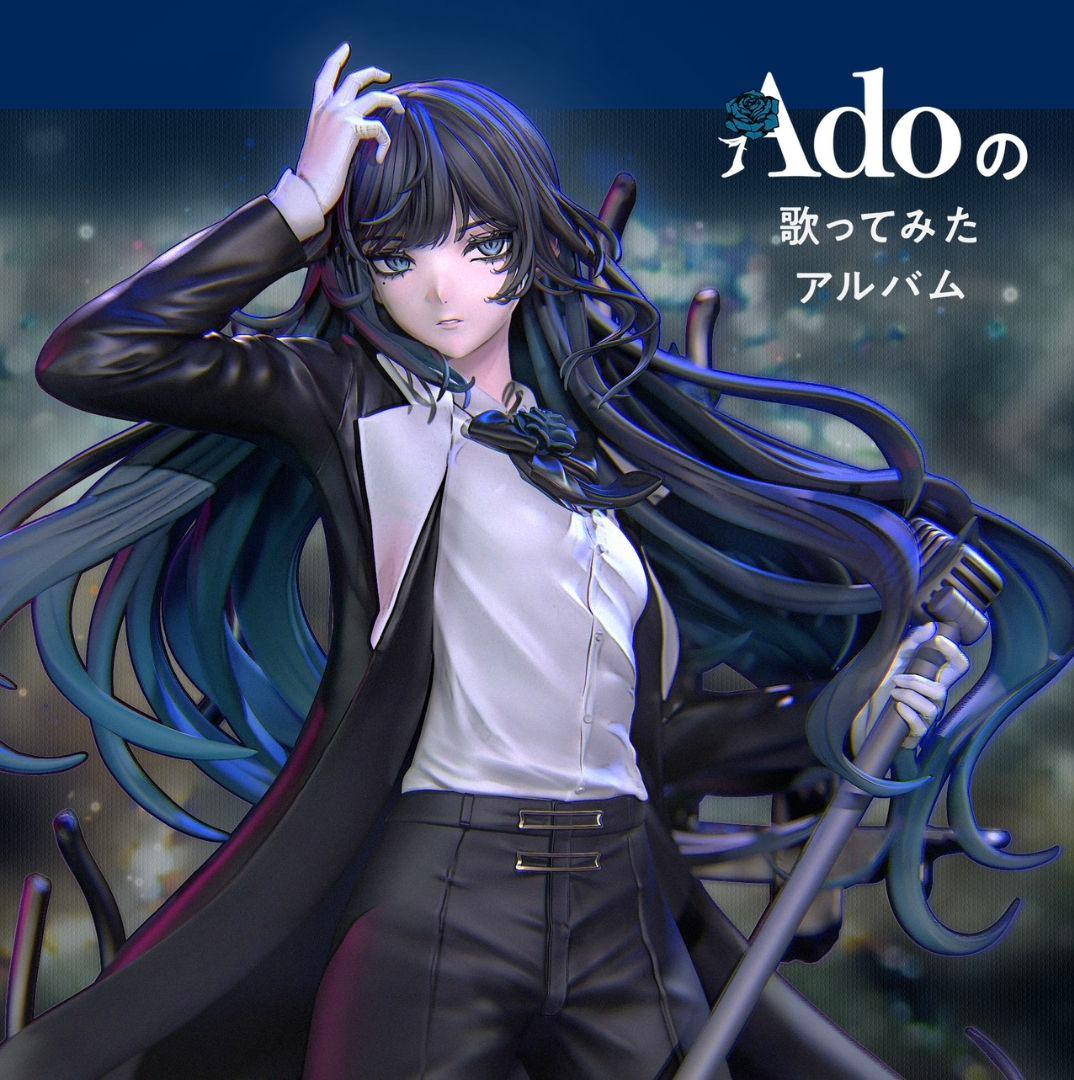 ADO アド　フィギュア　ガレージキット　未塗装未組立　1/7　美女