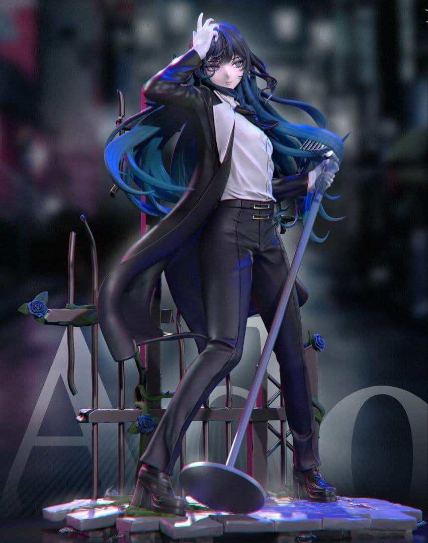 ADO アド　フィギュア　ガレージキット　未塗装未組立　1/7　美女