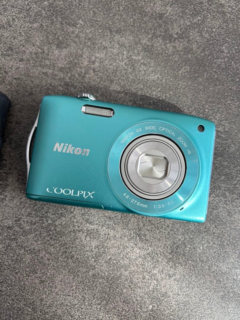 動作確認済　Nikon デジカメ　s3300