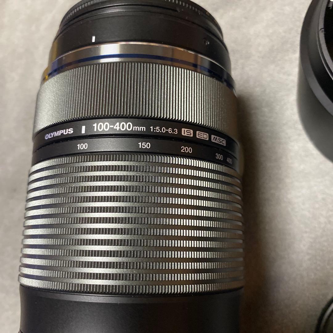 OLYMPUS M.ZUIKO 100-400mm極美品フィルター追加