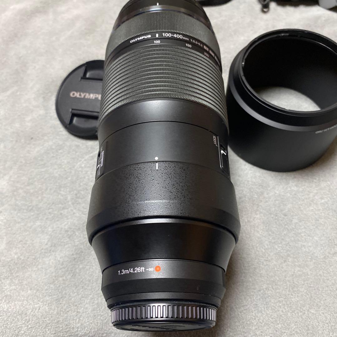 OLYMPUS M.ZUIKO 100-400mm極美品フィルター追加