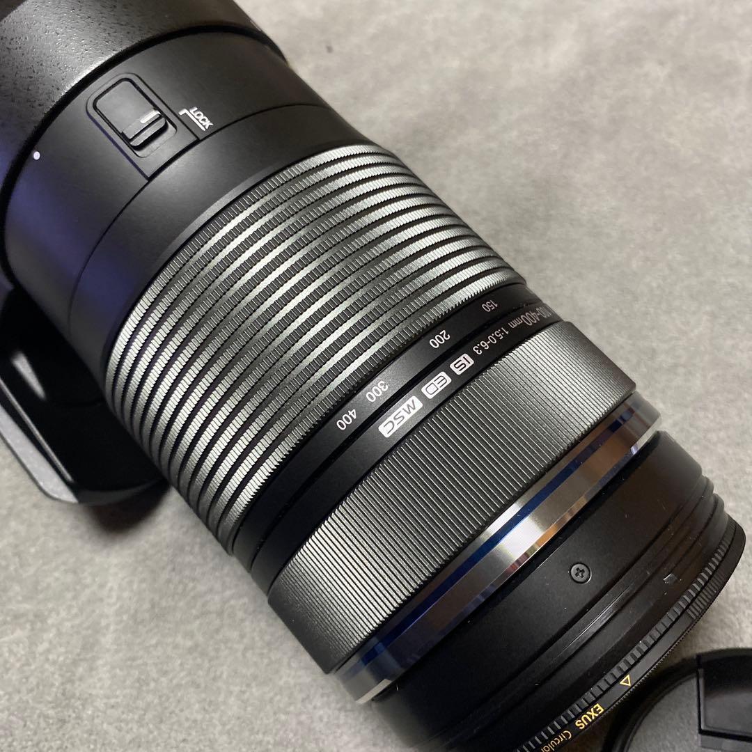 OLYMPUS M.ZUIKO 100-400mm極美品フィルター追加