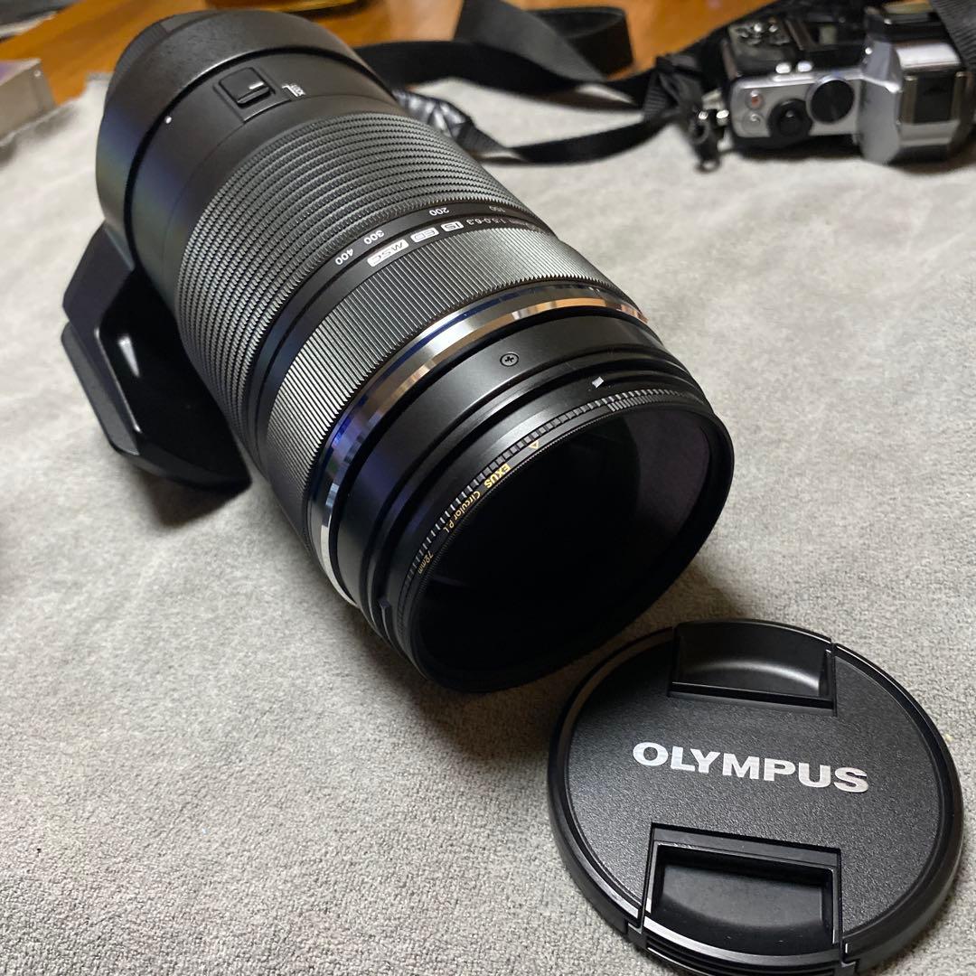 OLYMPUS M.ZUIKO 100-400mm極美品フィルター追加