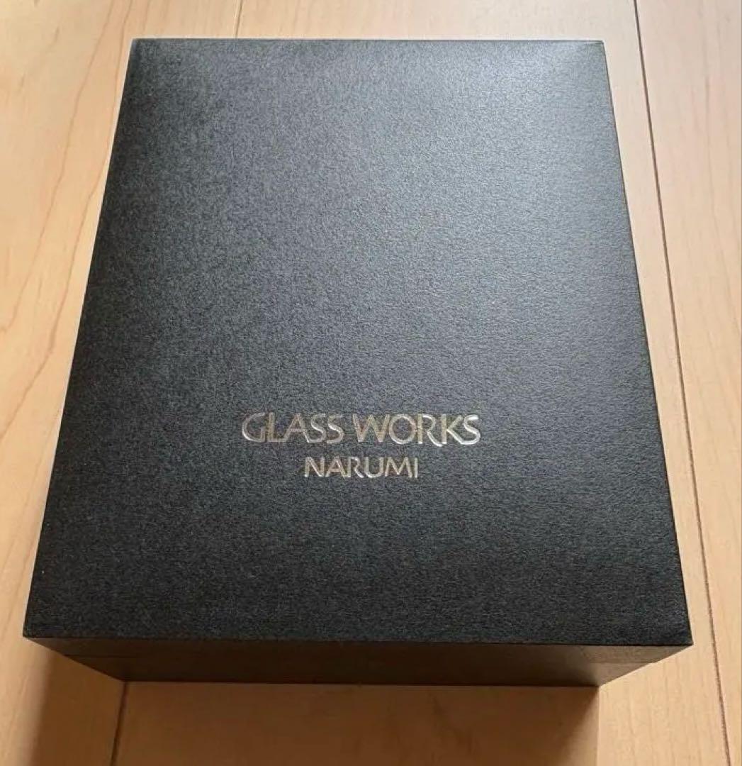 【新品】GLASS WORKS NARUMI ティアドロップ　一輪挿し（M）