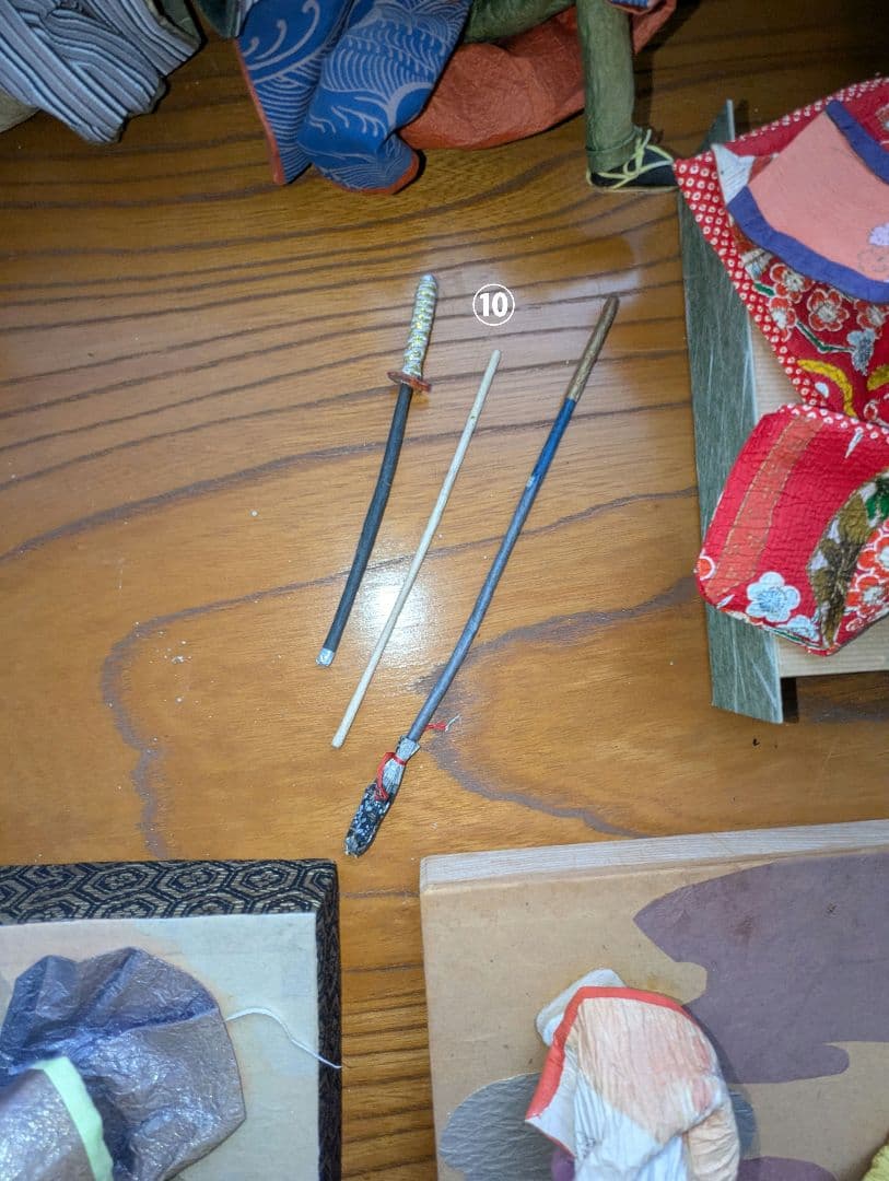 和紙の手作り紙人形　18体セット