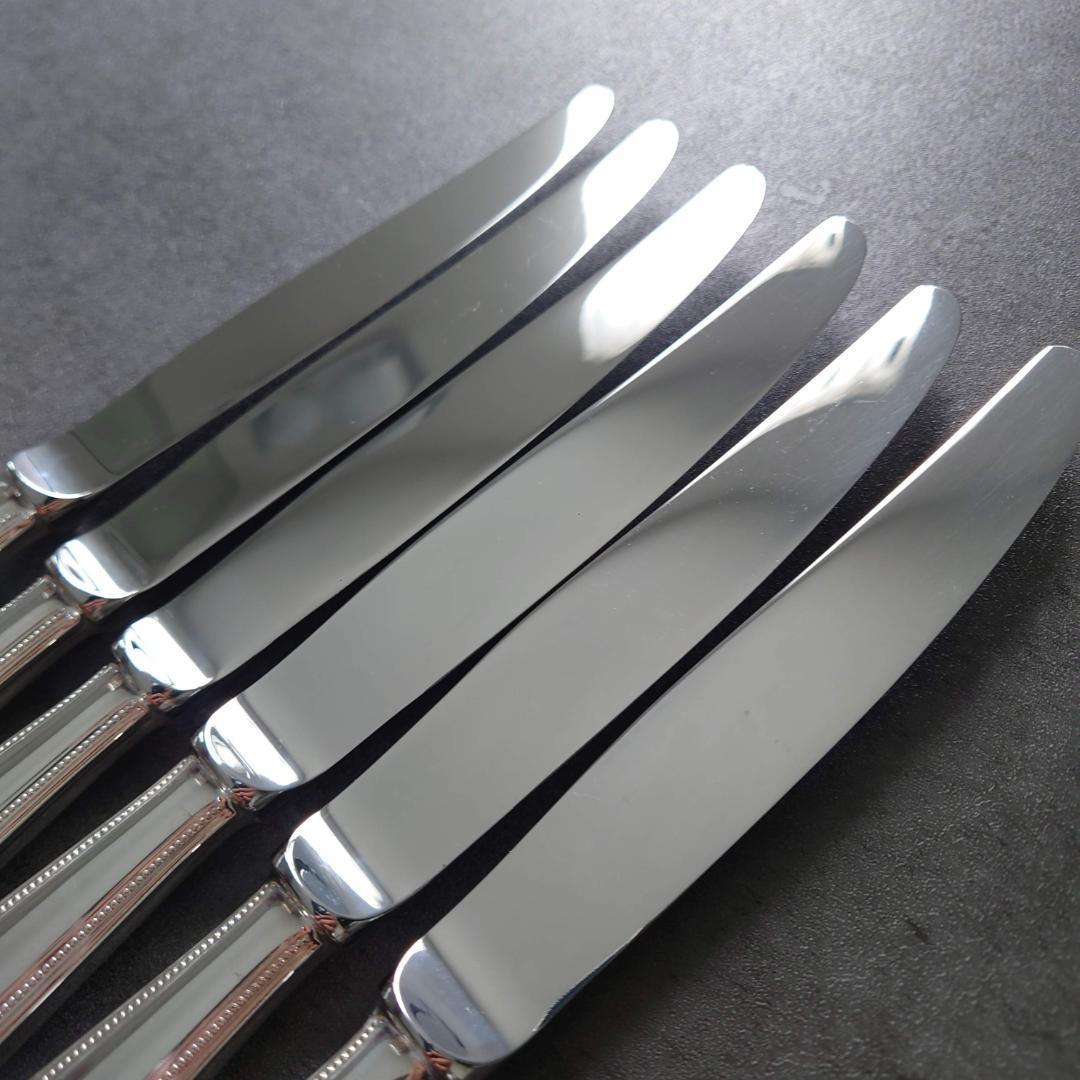 美品 クリストフル パール テーブルナイフ 6点