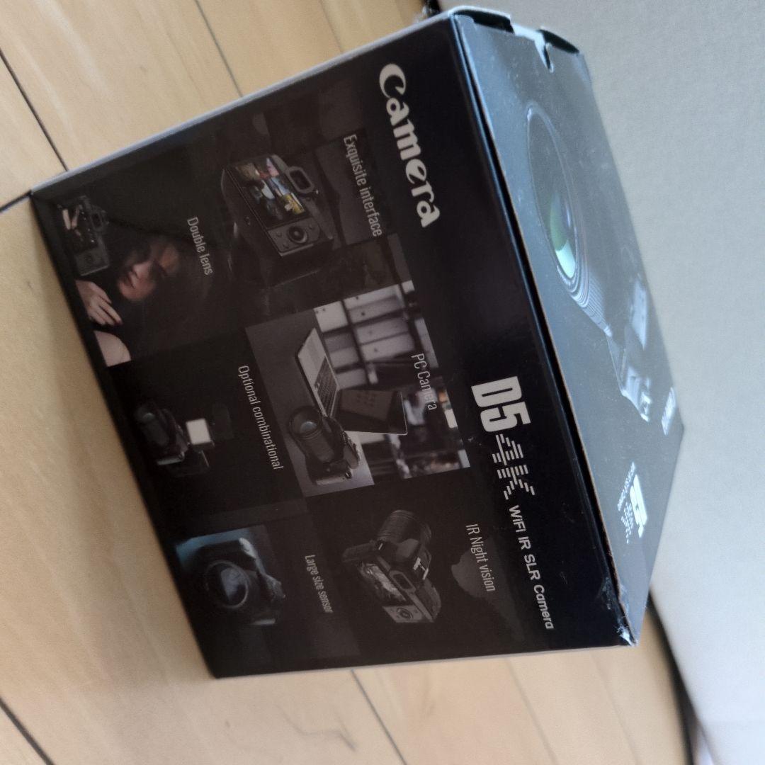 6400万画素 4Kデジタルカメラ Wi-Fi機能付きSDカード128GB付