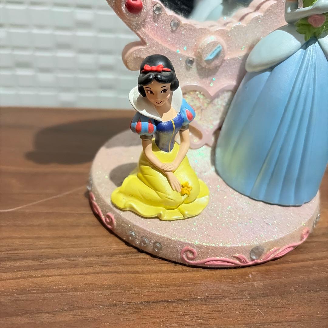 Disney ディズニー プリンセス ミラースタンド 陶器 置物