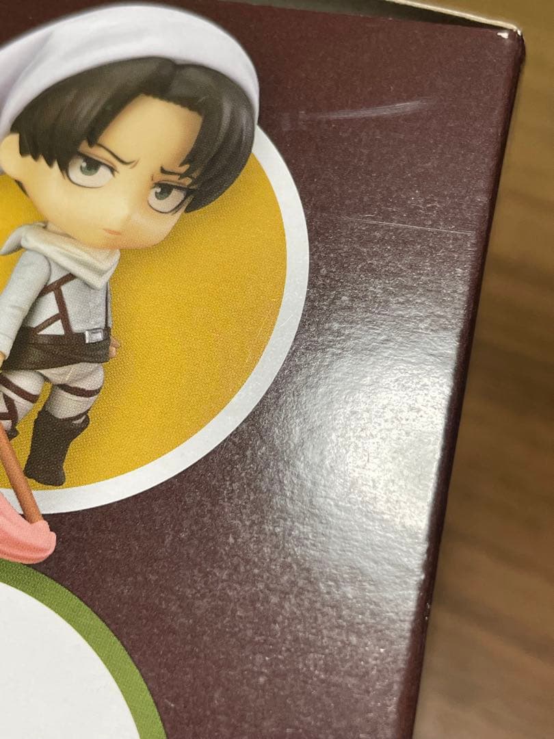 ねんどろいど　リヴァイ　お掃除Ver. 台座付き