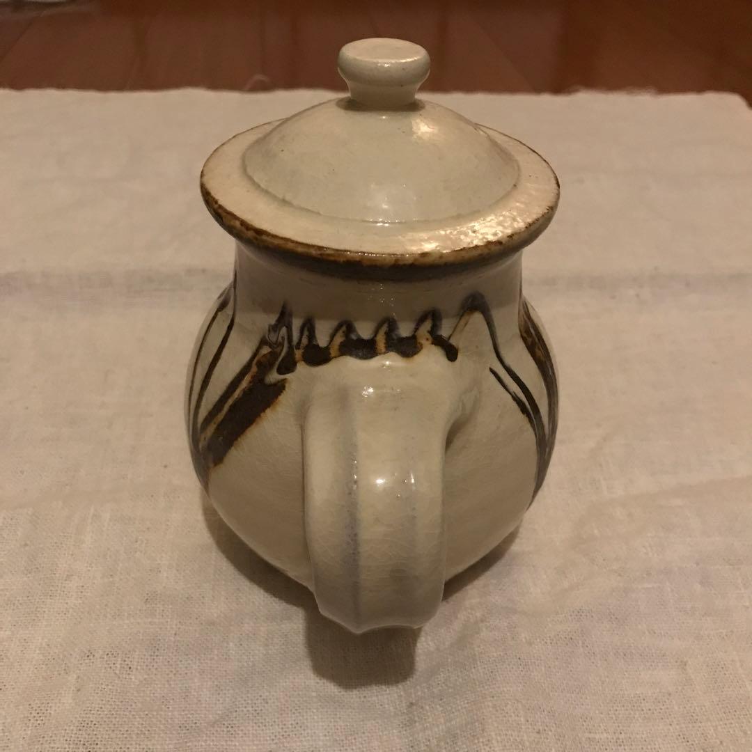 【新品】小代焼ふもと窯 井上尚之 スリップウェア ポット