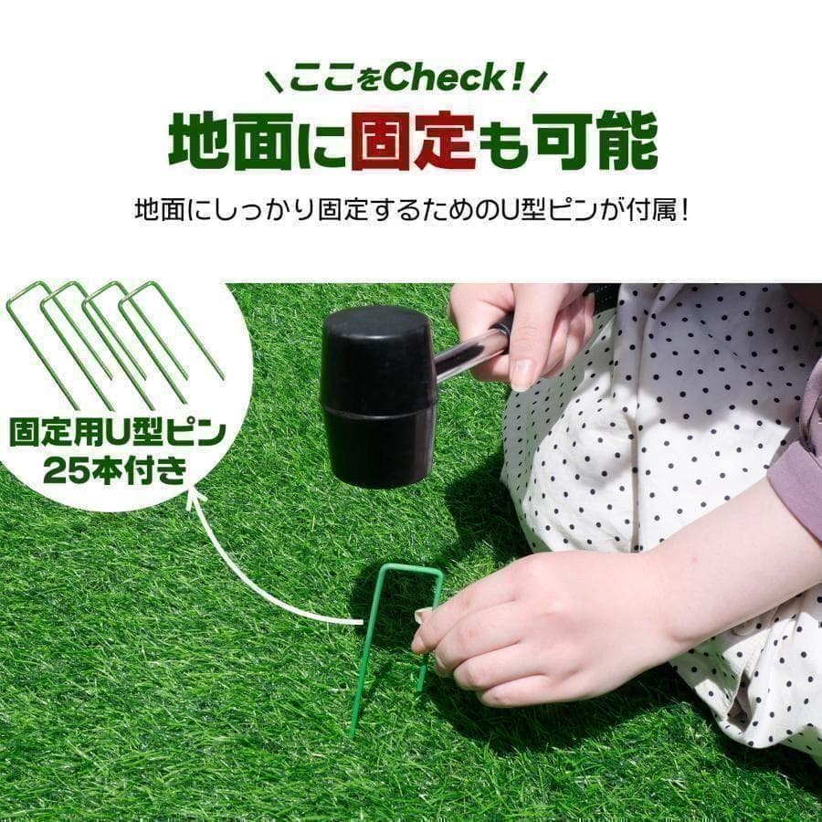 人工芝 ロール 1m×10m 芝丈35mm R2115人工芝マット屋外 庭diy