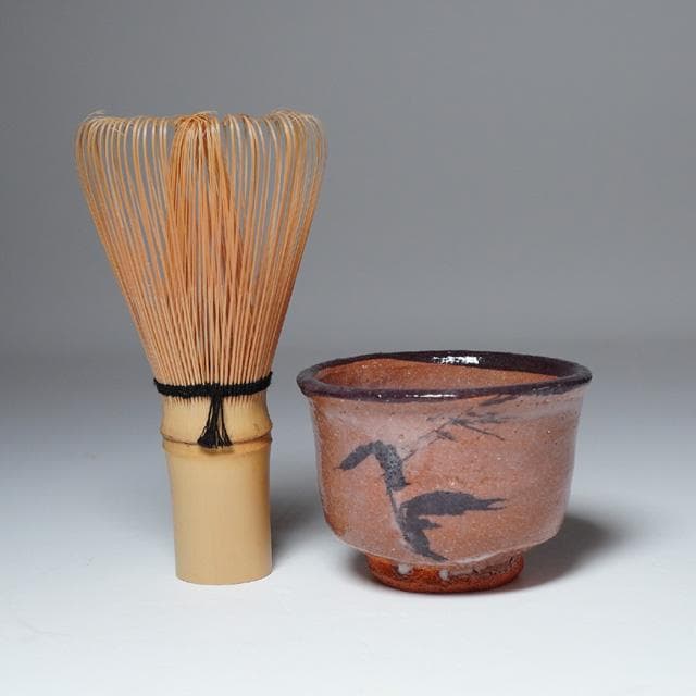 徳澤守俊　絵唐津ぐい吞　共箱　酒器　コレクション　陶芸　茶道具