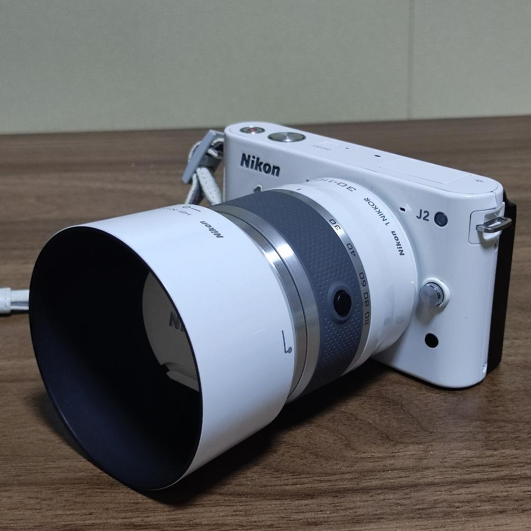 Nikon 1 J2 カメラ + レンズ 10-30mm + 30-110mm