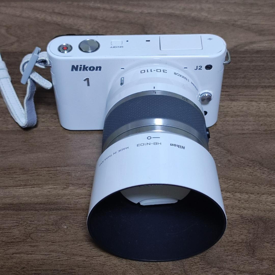 Nikon 1 J2 カメラ + レンズ 10-30mm + 30-110mm