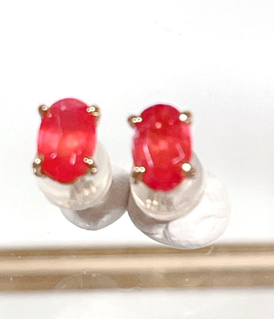 k18ロードナイトピアスk18キャチ使用NO25-1278