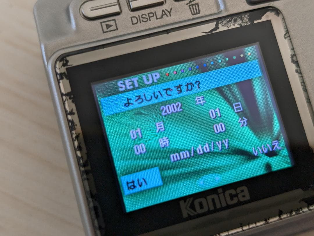 Konica Revio KD-400Z オールドコンデジ