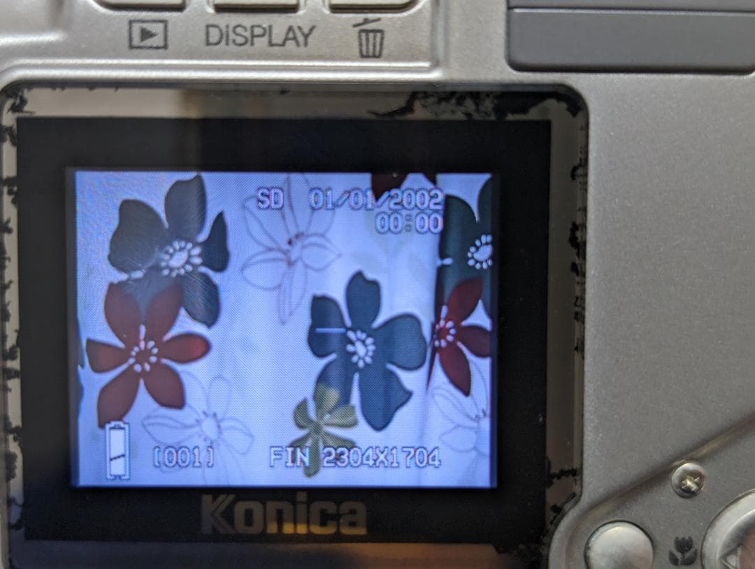 Konica Revio KD-400Z オールドコンデジ