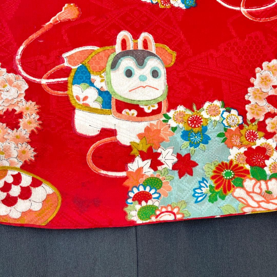 アンティーク　女の子　子供着物　アンティーク着物　七五三　NO6
