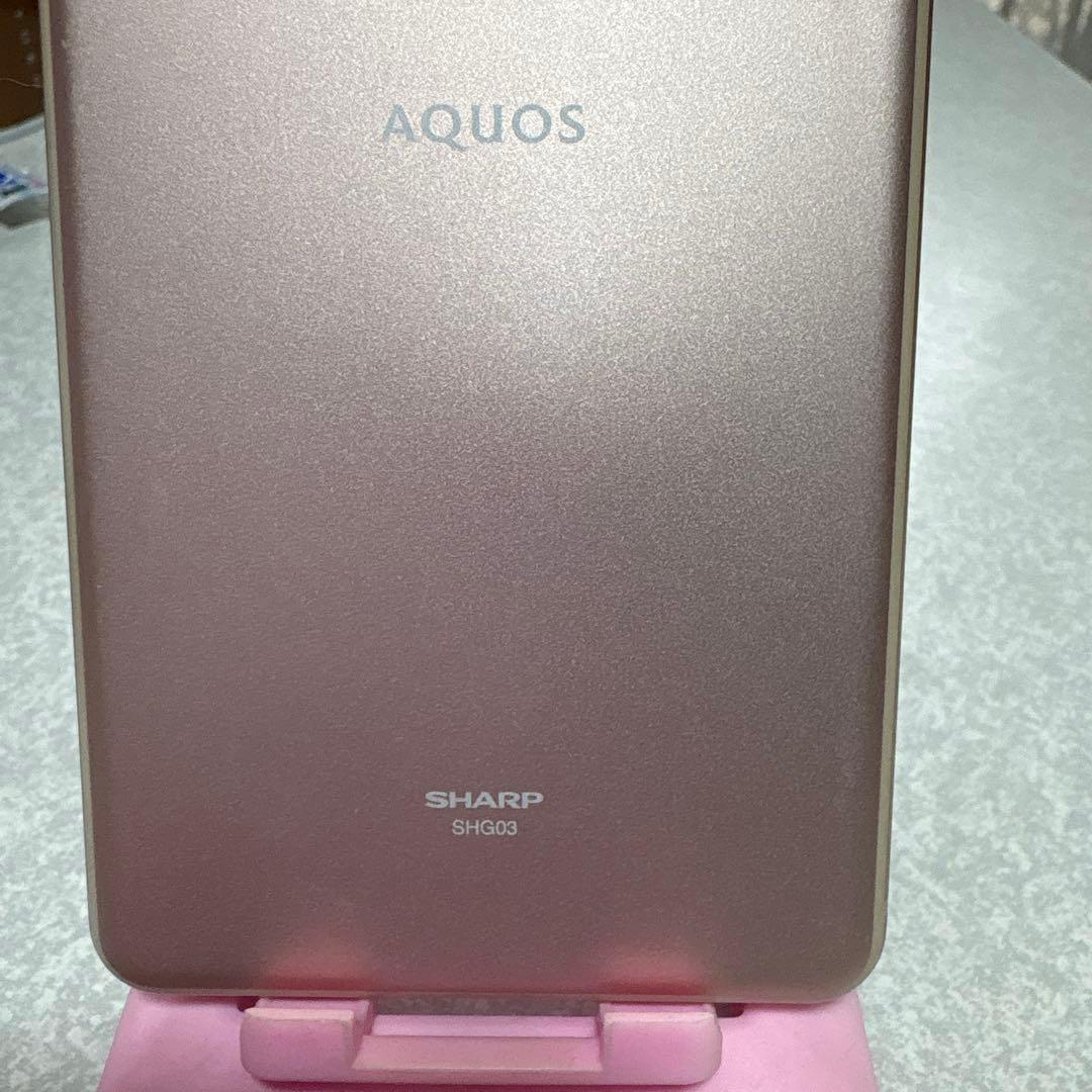 SHARP AQUOS SHG03 ピンク