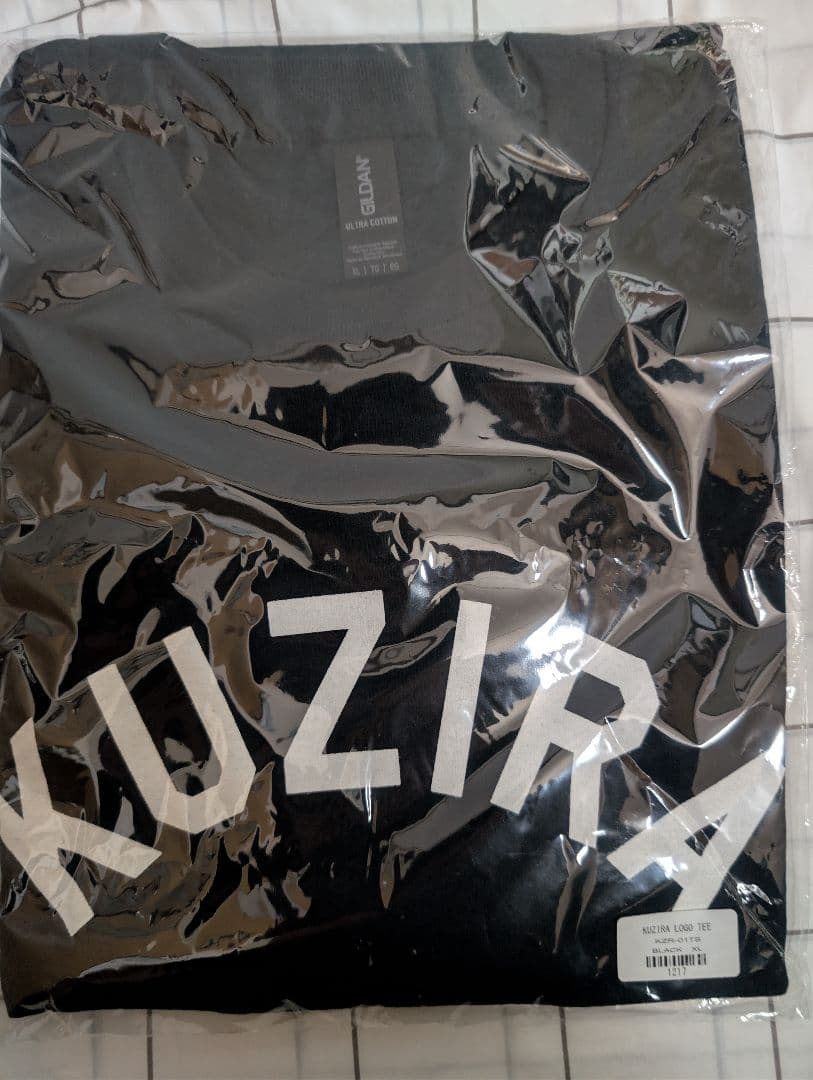 【KUZIRA】LOGO TEE ブラック XLサイズ