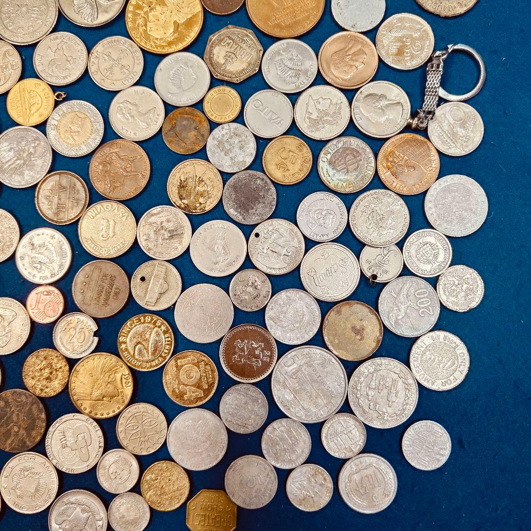 ジャンク　メダル　　未鑑定　大量　アクセサリー材料　ゲーセンメダル等