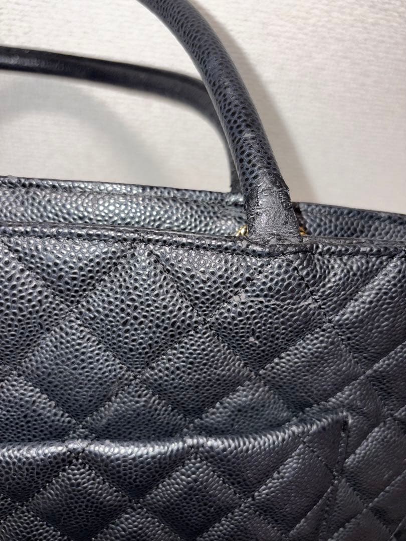 CHANEL ブラック キルティング トートバッグ　ノベルティー